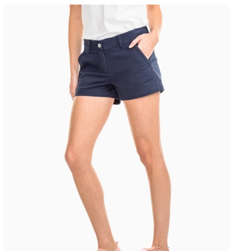 Southern Tide Leah Khaki Shorts